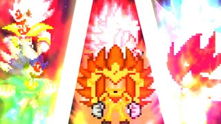 Mechadrix vs Solaire vs Shadic  Sonic Sprite Animation [upl. by Dalston677]