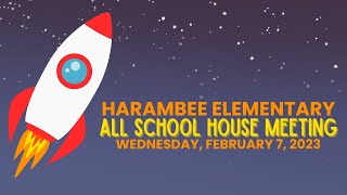 Harambee All School House Meeting  February 7 2024 [upl. by Yelrebma]