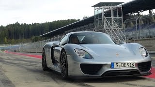 Porsche 918 and GT3 on Track  Red Bull Ring  Awesome Sound [upl. by Analise360]