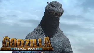 Godzilla Final Wars 2004  FinalGoji Screen Time [upl. by Doraj1]