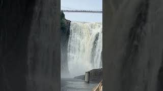 Montmorency Falls quebeccity montmorency shortvideo shorttrending follow [upl. by Thunell]