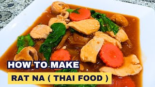 Want a Dinner Idea TRY THIS RAT NA  Famous Thai Dish  TUTORIAL IN 3 MINS [upl. by Obelia]