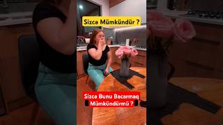 Qız Mümkünsüzü Bacardı Və maraqlivideolar gülmelivideolar mizah [upl. by Madea]