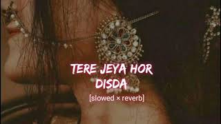 Tere Jeya Hor Disda  Madhur Sharma  Kiven Mukhde Ton Nazran Hatawan Slowed × Reverb Lofi  Music [upl. by Austin]