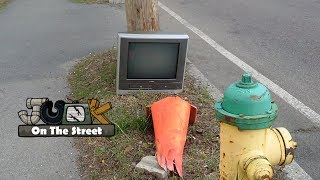 Dynex DXR24TV Television  Junk on the Street [upl. by Sheeb244]