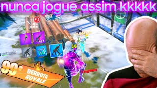 Fortnite p ANDROID  Derrota Royale kkkkk [upl. by Risan]