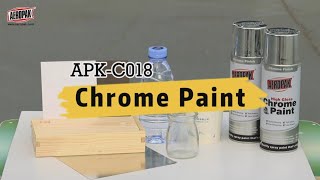 AEROPAK Chrome Paint high quality and high gloss paint [upl. by Xeno]