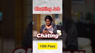 10th Pass Chatting Job 📲 Chat Support Work From Home Job 2024  How To Earn Money job shorts chat [upl. by Toffic]