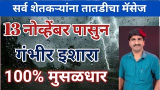 🔴Panjabrao Dakh Live  पंजाबराव डख लाईव्ह  हवामान अंदाज  havaman andaj today  Barish  weather [upl. by Eceinahs821]