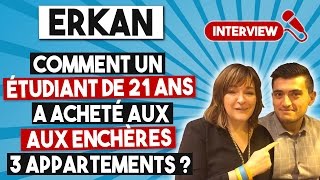 Un étudiant achète 3 appartements aux enchères 2024 [upl. by Hertberg494]