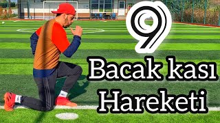 9 BACAK KASI HAREKETİ  Futbol için bacak kasını geliştir [upl. by Drofliw]