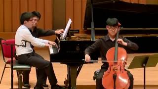 Francis Poulenc Cello Sonata FP 143 [upl. by Maximilianus]