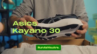 ASICS Kayano 30  Expert Footwear Review [upl. by Eidroj]