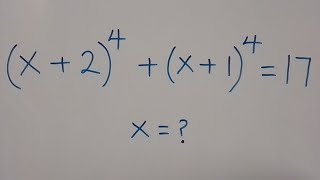 A Nice Exponential Algebra Equation  Math Olympiad [upl. by Fulcher]