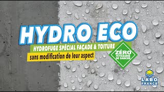 Imperméabilisant hydrofuge extérieur imperméabiliser façade mur toiture sans solvant HYDRO ECO [upl. by Cirdahc]