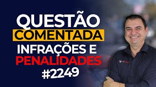 O condutor que numa via Arterial sem sinalização regulamentadora de velocidade 2249 [upl. by Stauffer]