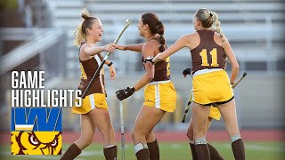 2024 Rowan Field Hockey vs Widener  Game Highlights [upl. by Crispas921]