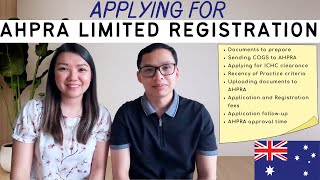 How we applied for AHPRA Limited Registration  Filipino IMGs to Australia [upl. by Oravla]