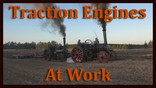 Traction Engines At Work [upl. by Eanahs]