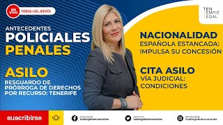 Antecedentes policiales y penales solicitud de residencia renovación RRH y nacionalidad española [upl. by Ayak535]