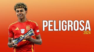 Lamine Yamal ● Peligrosa  FloyyMenor  Skills amp goals 2024 [upl. by Jaquenette677]