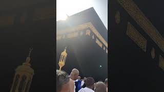 makkah kabah islamicholycities beautifultravel love kabaview fyp viralvideo [upl. by Irami]