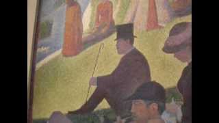 Art Institute Chicago  Sunday on the Island of La Grande Jatte [upl. by Cyma]