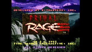 Primal Rage  SNES  Sauron Gameplay [upl. by Lipson72]