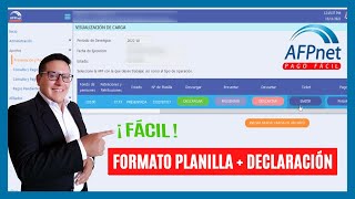 Como declarar Planilla AFPnet 2023  Registrar y generar Ticket de pago AFPnet  Actualizado [upl. by Noreht]