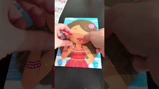 Gluing DetailsTransforming a Drawing into Princess Victoria [upl. by Sivraj]