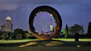 15 November 2023  🤟😎CHILLING😎🤟 around Marina Bay Area on a bike 🚲  Showcasing the MOONGATE 😲 [upl. by Jakoba]