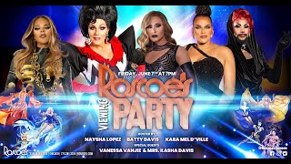 Vanjie amp Mrs Kasha Davis  Roscoes RuPauls Drag Race All Stars 9 Viewing Party [upl. by Abdella335]