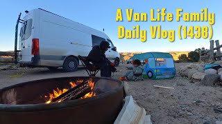 A Day in our Family Van Life Vlog  Raising a Toddler in a Van 1438 [upl. by Young]