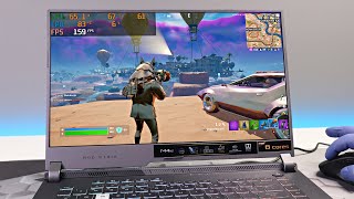 Fortnite FPS Test on Asus Rog Strix G15 2022 Ryzen 7 RTX 3050 [upl. by Llecram]