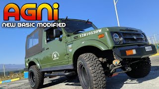 Maruti Suzuki army gypsy  new modified Agni 2023  jeepcell Chikmagalur [upl. by Hevak]