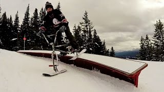 DRIFTER SNOWBIKES Dustin Cyganik Roadtrip HIGHlights 2017 [upl. by Amsirp770]