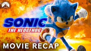 Recapping EVERY Sonic Movie before Sonic the Hedgehog 3  Paramount Movies [upl. by Akcebar]