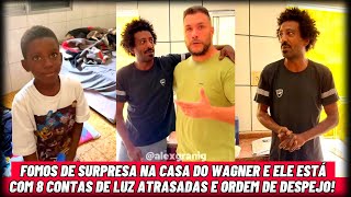 Fomos de Surpresa na Casa do Wagner e Ele Está com 8 Contas de Luz Atrasadas e Ordem de Despejo [upl. by Vinnie734]