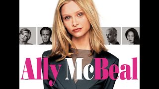 Ally McBeal  Ally and Georgia  What Was With The Tongue  Season 2 [upl. by Bergwall]