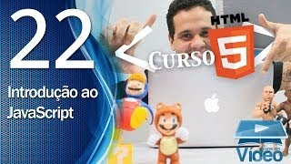 Curso de HTML5  22  Introdução ao JavaScript [upl. by Nesto]