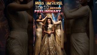 Miss Universe 2024 Pre Preliminary TOP 10 Ranking  Shorts missuniverse MissUniverse2024 Viral [upl. by Infield]