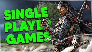 BEST 40 Single playerStory games for LOW END PCs 💢 [upl. by Carmon538]