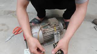 How To Make An Old Motor Into A Generator With Huge Capacity [upl. by Airam]