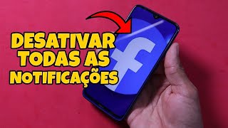 Como desativar notificações do Facebook [upl. by Nytsirt]