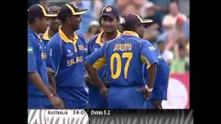 Adam Gilchrist famous walking incident in WC 2003 semifinals [upl. by Nuzzi]