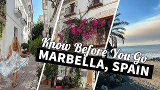 Everything to Know About Marbella Spain Before Your Trip [upl. by Eillor658]