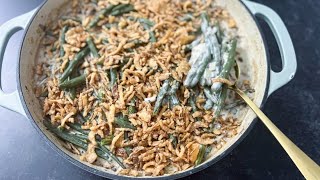 Traditional Green Bean Casserole Recipe [upl. by Elleirb]