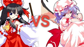 Reimu Hakurei V2 VS Remilia Scarlet V2  Bleach VS Naruto 33 Battle [upl. by Noivax472]