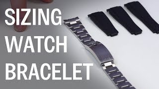 How To Sizing Your Watch Bracelet [upl. by Sell]