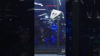 Robot fight massive hit in super slow motion replay at NHRL [upl. by Luana]